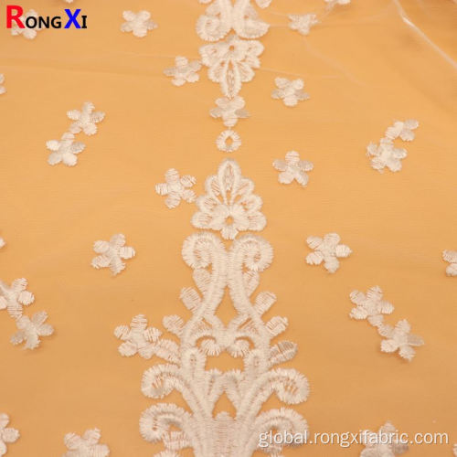 China New Design Embroidery Fabric Anglaise With High Quality Factory